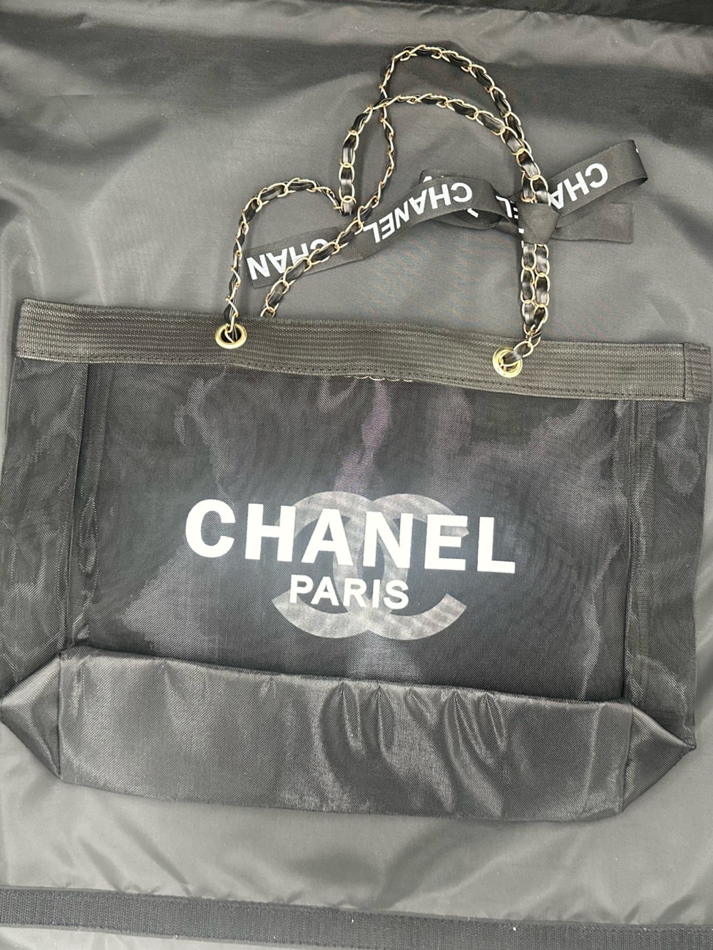 Black tote
